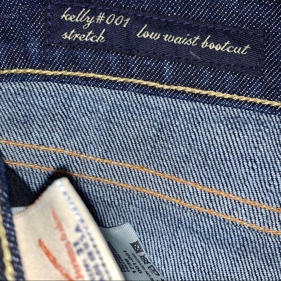 CITIZENS OF HUMANITY KELLY #001 LOW WAIST BOOTCUT - Picture 8 of 8